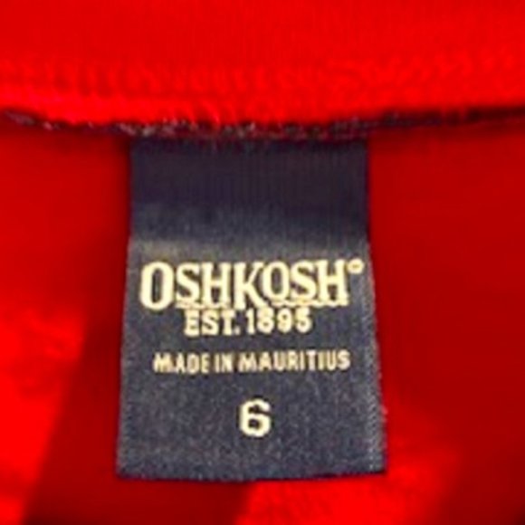 Boys Top Shirt OshKosh B'Gosh Short Sleeve Size 6 - Picture 4 of 4
